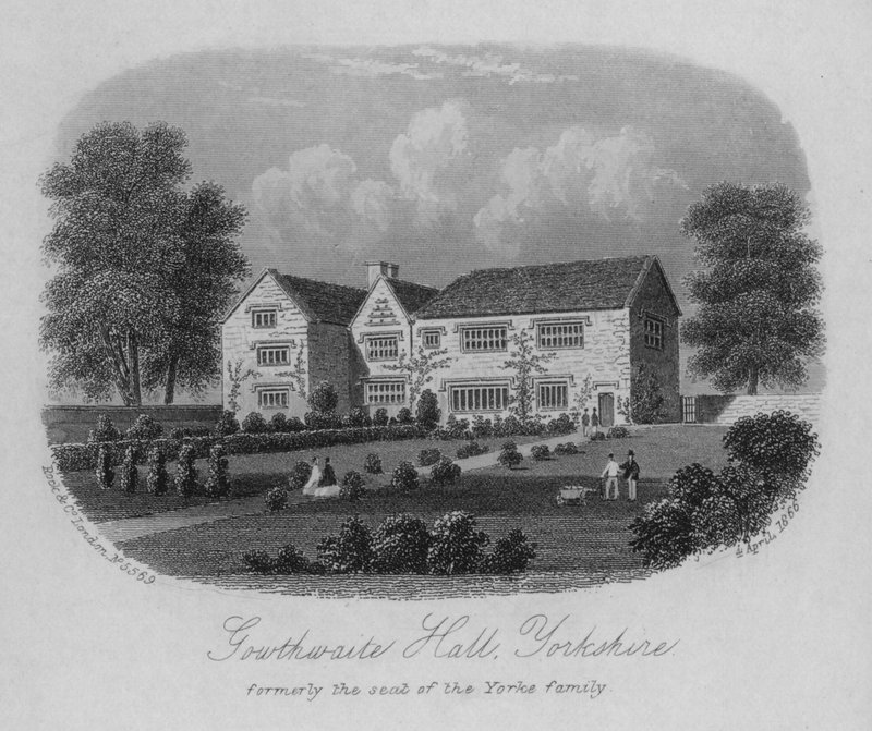 Southwaite Hall, Yorkshire, korábban a Yorke család székhelye alkotó: English School
