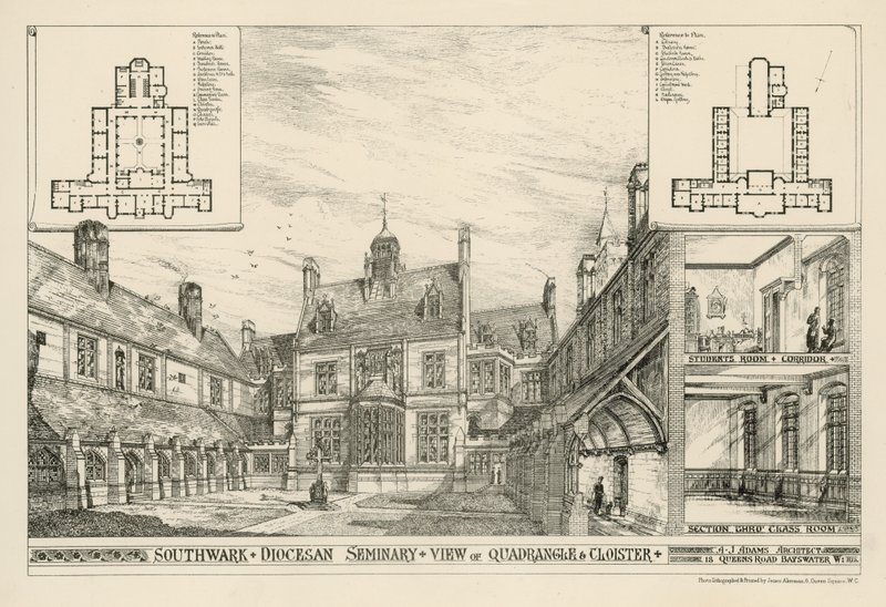 Southwark Egyházmegyei Szeminárium alkotó: English School