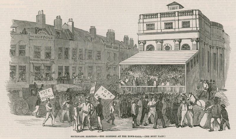 Southwark választás alkotó: English School