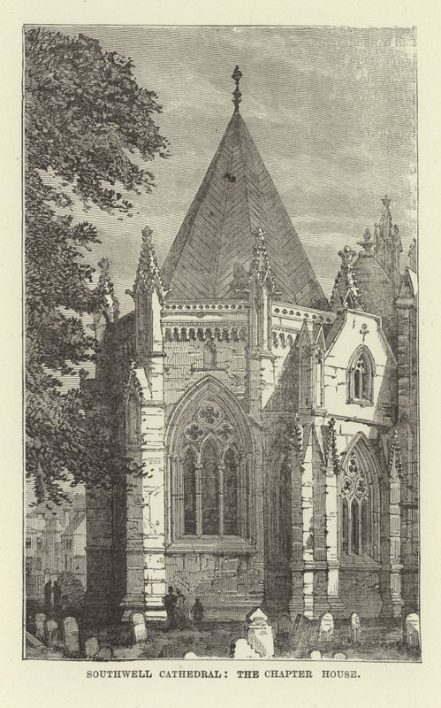 Southwell katedrális, a káptalan háza alkotó: English School