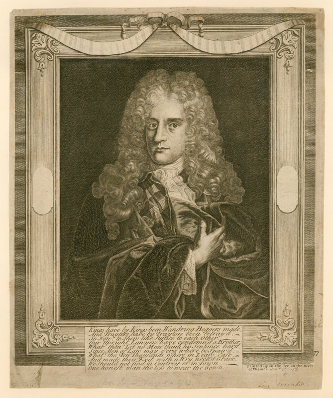 1740-es fagyvásár emléktárgya alkotó: English School