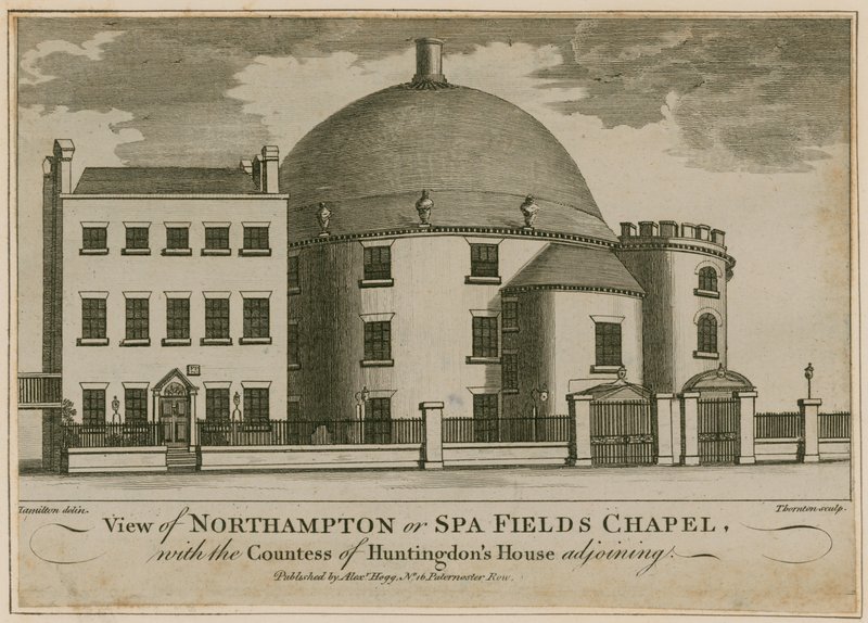 Spa Fields Chapel, Clerkenwell alkotó: English School