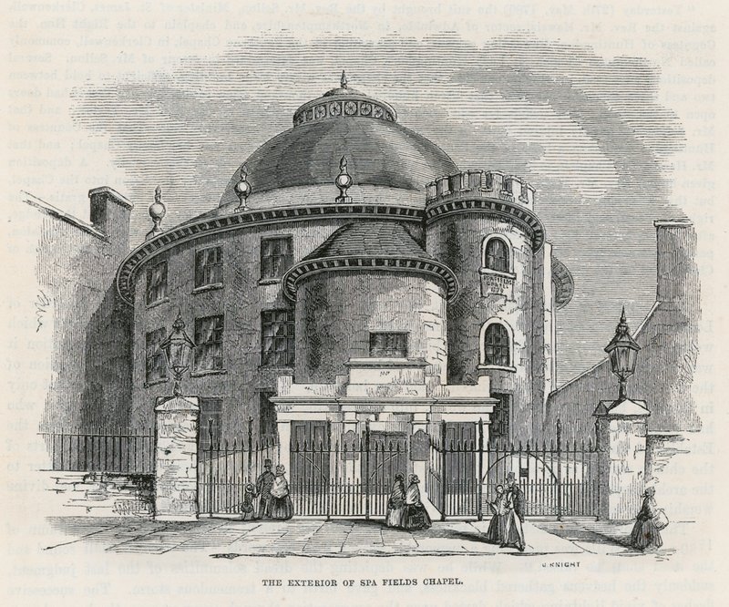 Spa Fields Chapel, Clerkenwell alkotó: English School