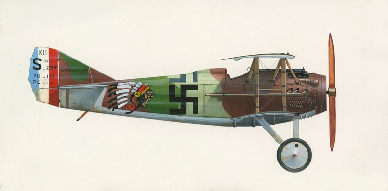 Spad S XIII alkotó: English School