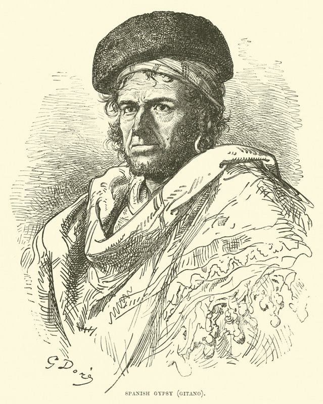 spanyol cigány, Gitano alkotó: English School