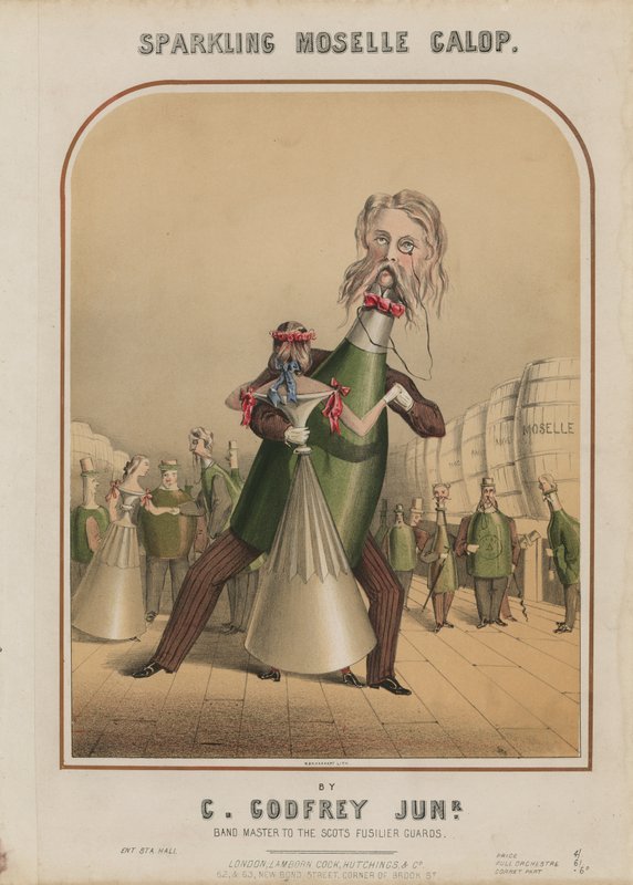 Szikrázó Moselle Galop alkotó: English School
