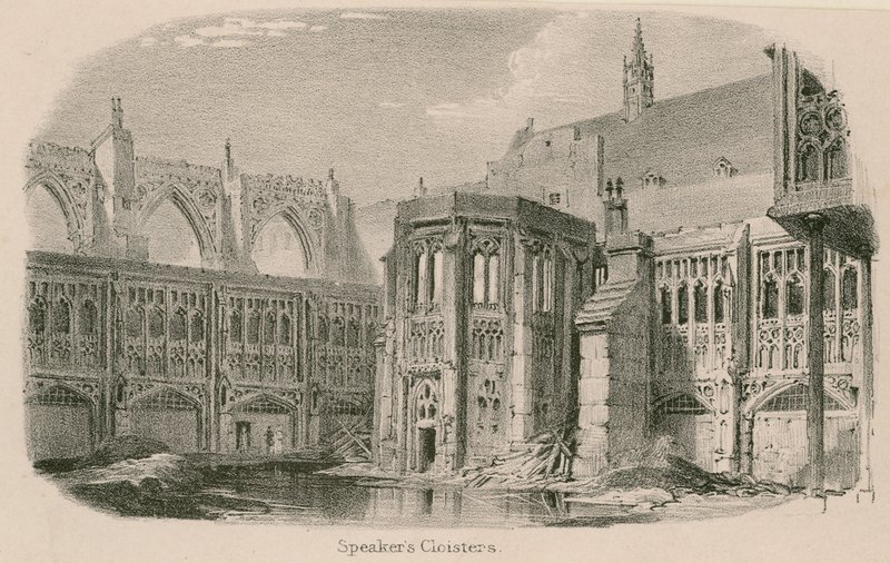 Speakers Cloisters, Westminster Palace alkotó: English School