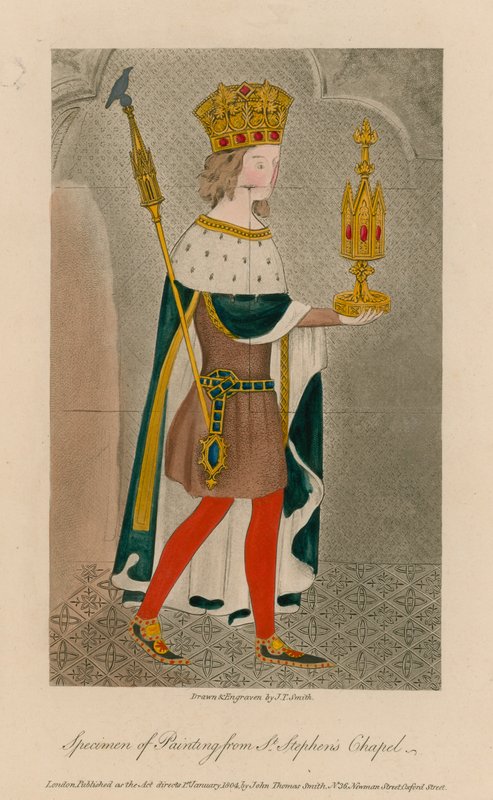 A Szent István-kápolna festménymintája alkotó: English School