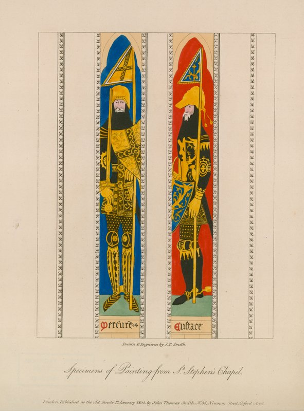 A Szent István-kápolna festménypéldányai alkotó: English School