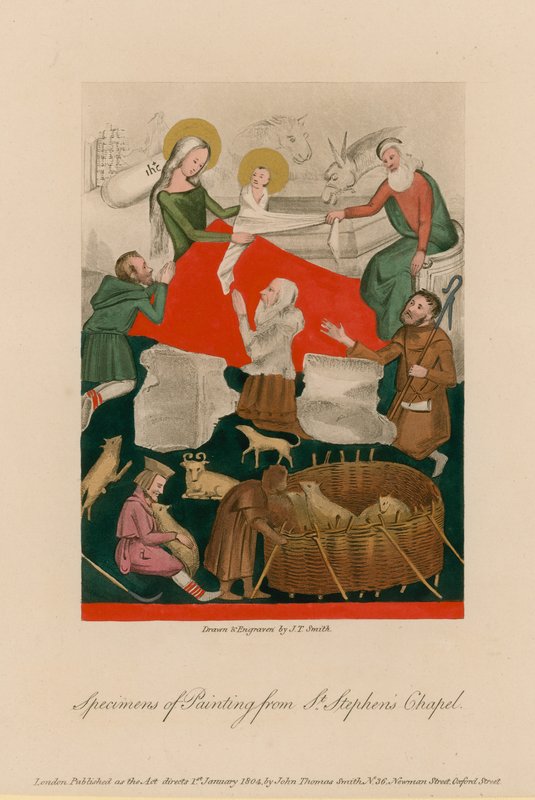 A Szent István-kápolna festménypéldányai alkotó: English School