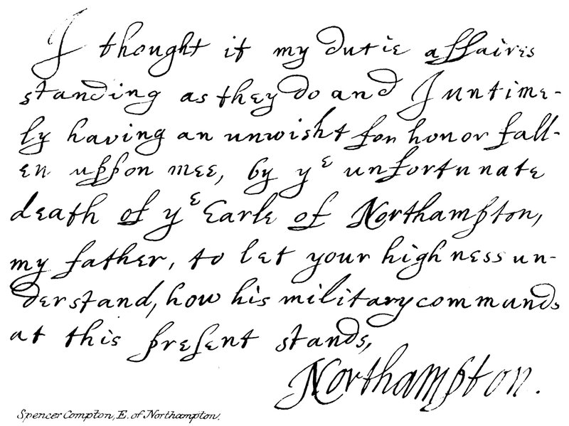 Spencer Comptin, Northampton északi részén alkotó: English School