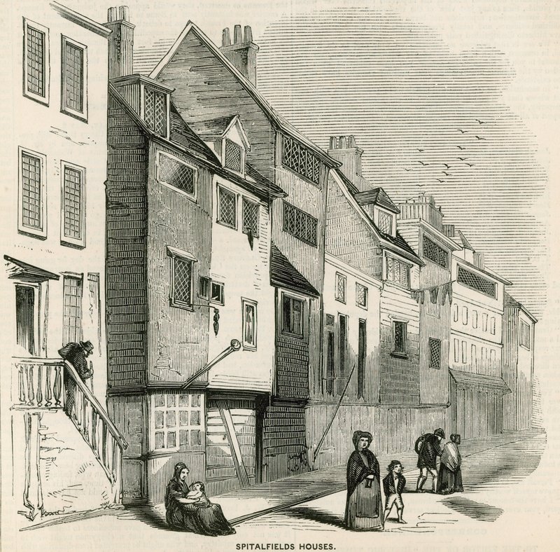 Spitalfields házak alkotó: English School