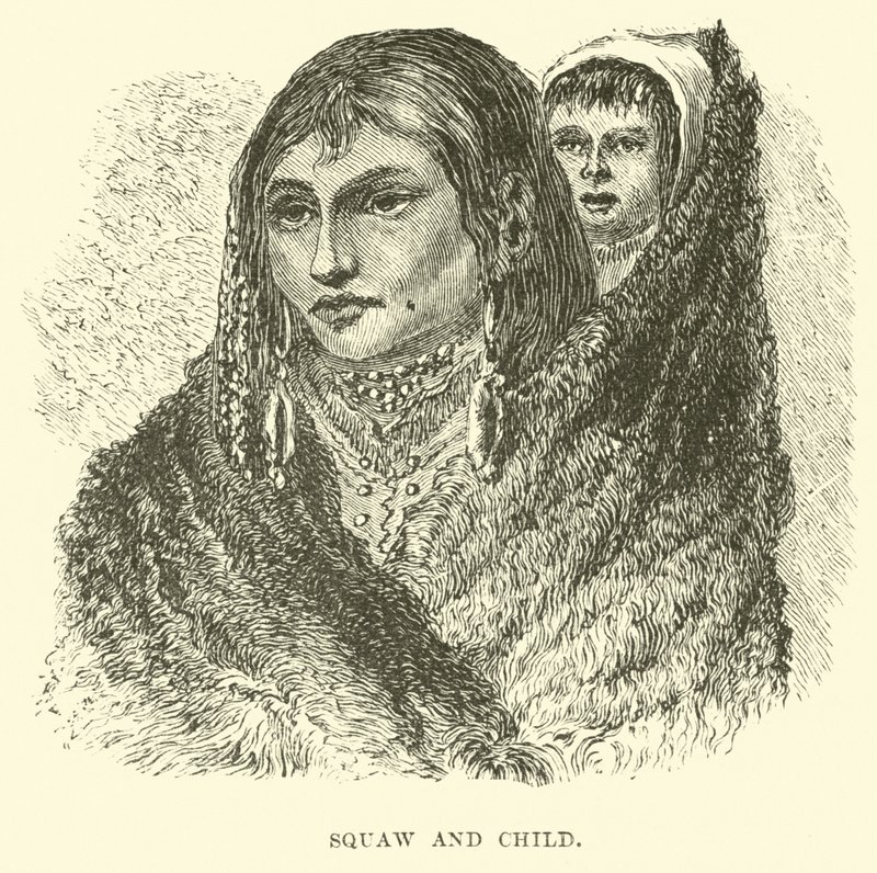 Squaw és gyerek alkotó: English School