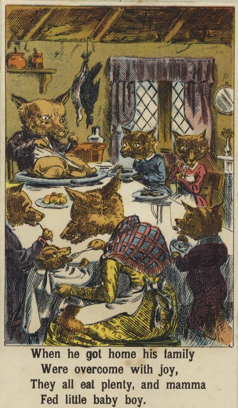 Squire Bull and the Fox alkotó: English School