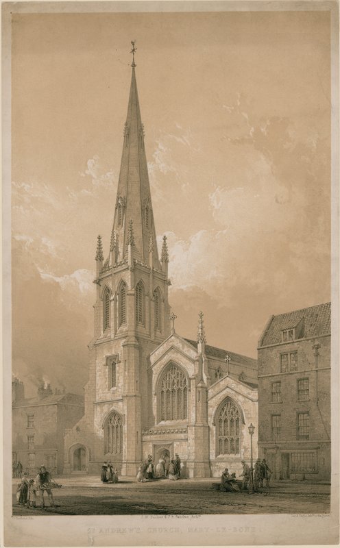 St Andrews templom, Marylebone, London alkotó: English School