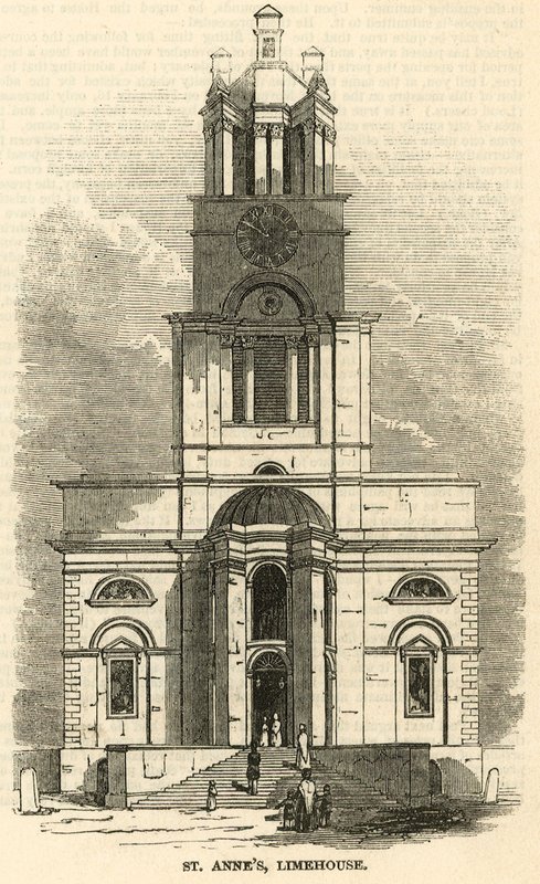 St Annes templom, Limehouse, London alkotó: English School