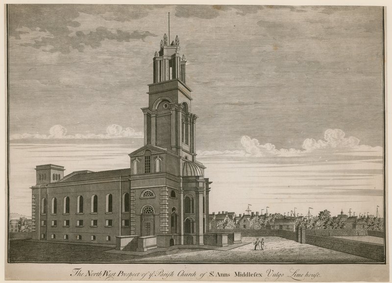 St Annes Lime House, London alkotó: English School
