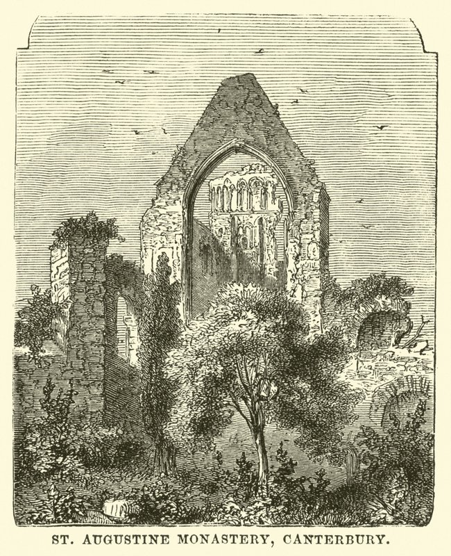Szent Ágoston kolostor, Canterbury alkotó: English School