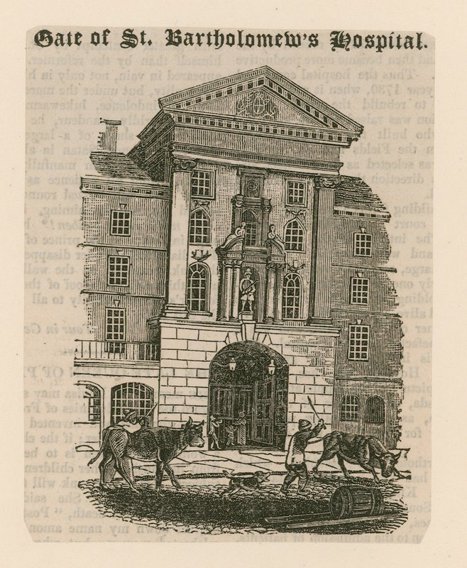 St Bartholomews Kórház, Smithfield. alkotó: English School