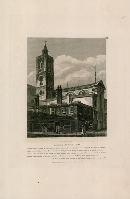 St Dionis, Backchurch, Fenchurch Street alkotó: English School