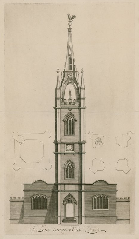 St Dunstan Keleten, London alkotó: English School