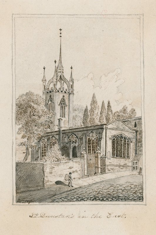 St Dunstans Keleten, London alkotó: English School
