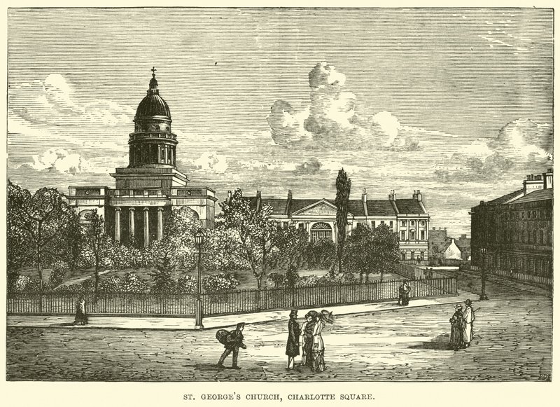St Georges templom, Charlotte Square alkotó: English School