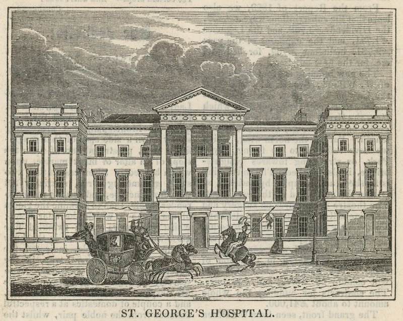 St Georges Kórház, London alkotó: English School