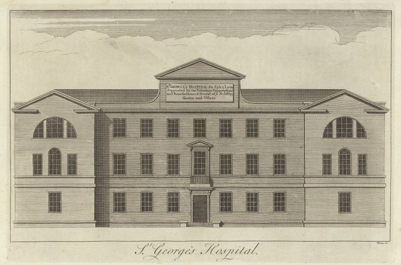 St Georges Kórház, London alkotó: English School