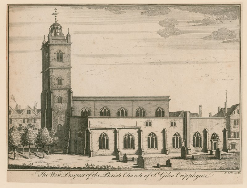 St Giles, Cripplegate, London alkotó: English School