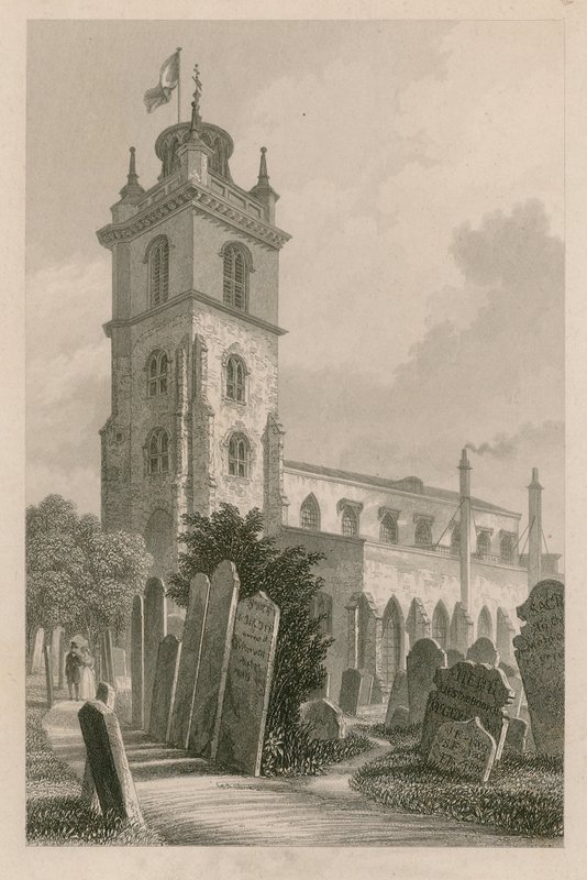St Giles, Cripplegate, London alkotó: English School