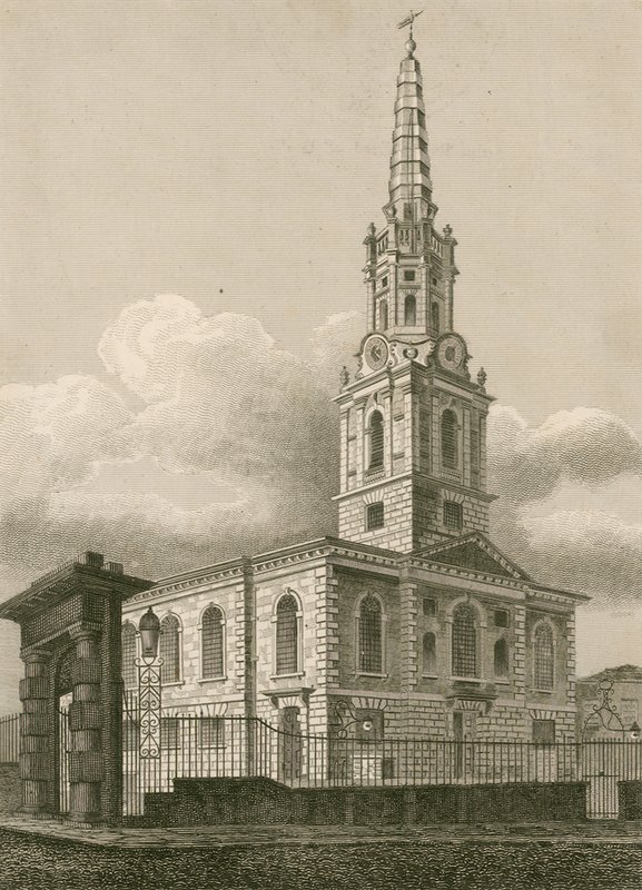 St Giles in the Fields, London alkotó: English School
