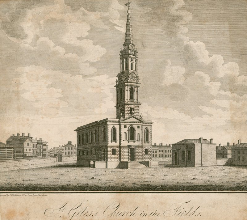 St Giles in the Fields, London alkotó: English School