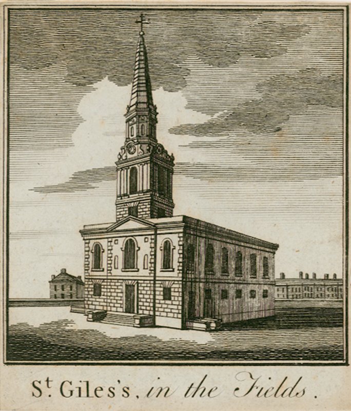 St Giles in the Fields, London alkotó: English School