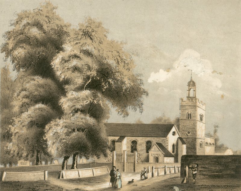 St Giles Camberwellben alkotó: English School