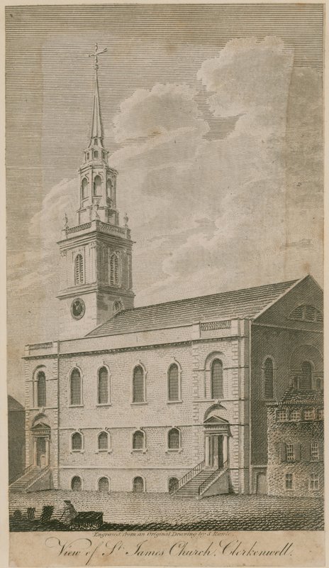 Szent Jakab-templom, Clerkenwell alkotó: English School