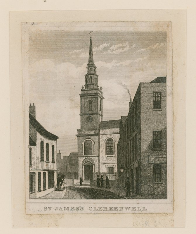 Szent Jakab-templom, Clerkenwell alkotó: English School
