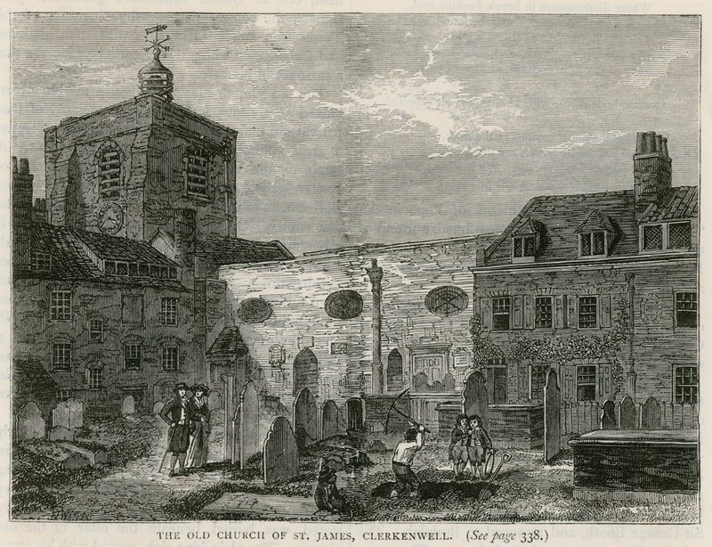 Szent Jakab-templom, Clerkenwell alkotó: English School