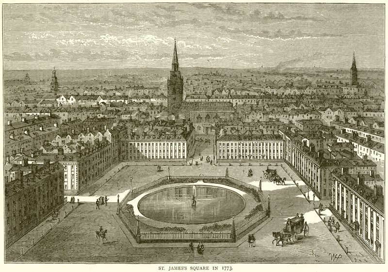 A Szent Jakab tér 1773-ban alkotó: English School