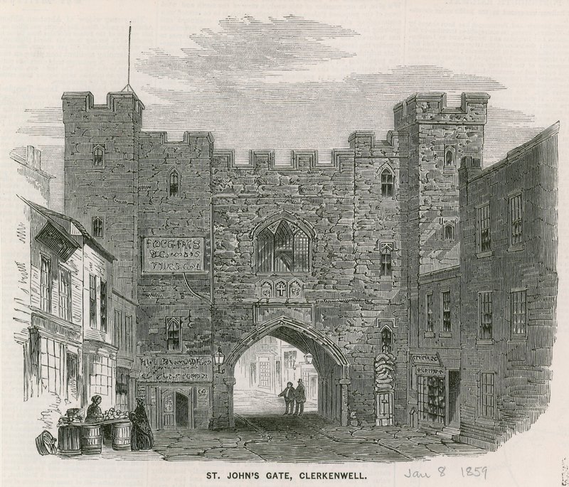 St Johns Gate, Clerkenwell alkotó: English School