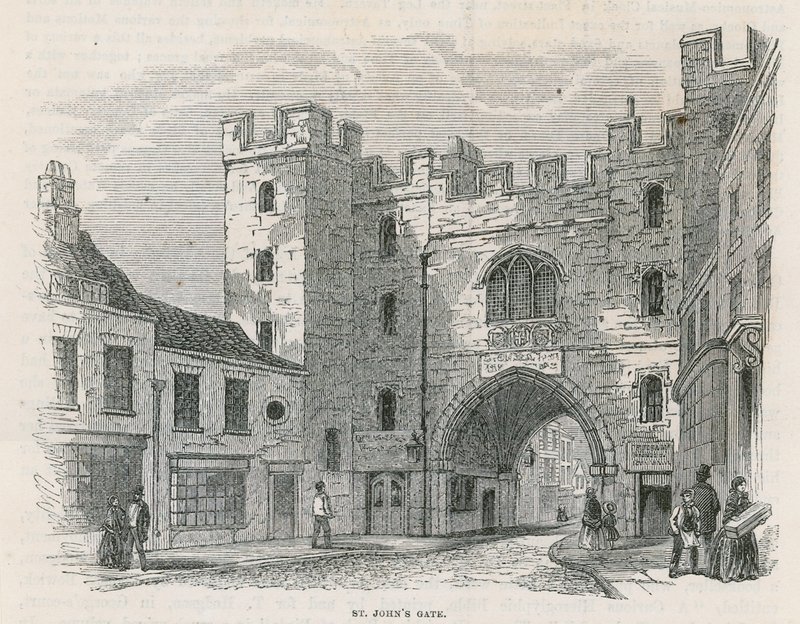 St Johns Gate, Clerkenwell alkotó: English School