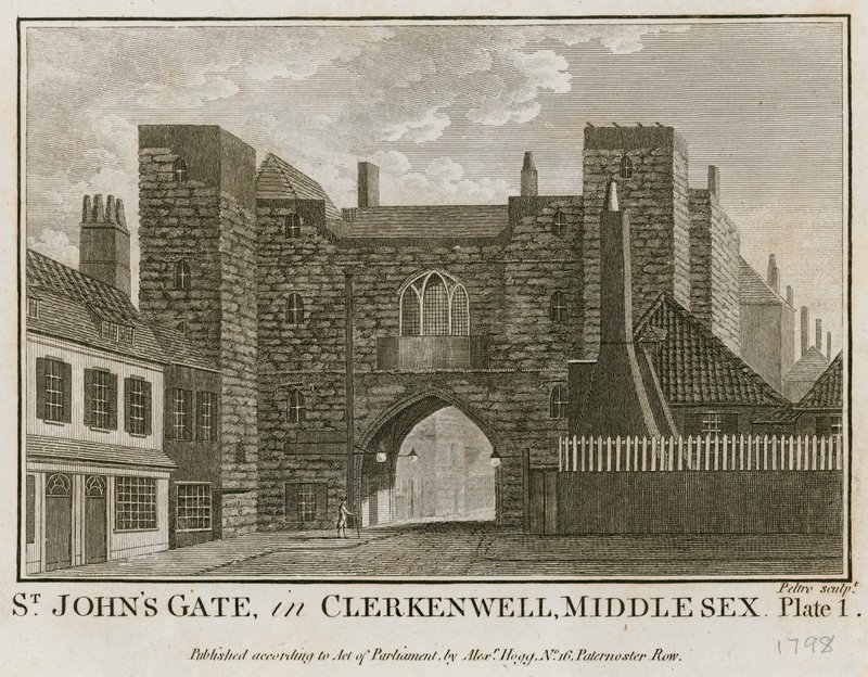 St Johns Gate, Clerkenwell alkotó: English School