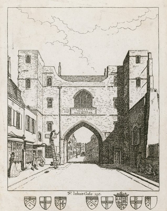 St Johns Gate, Clerkenwell alkotó: English School
