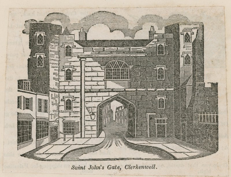 St Johns Gate, Clerkenwell alkotó: English School
