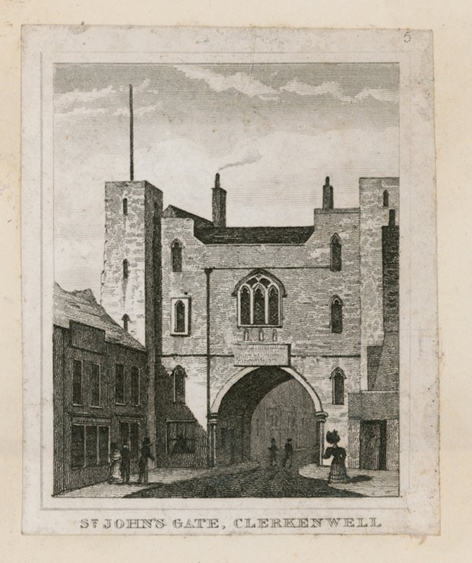 St Johns Gate, Clerkenwell alkotó: English School