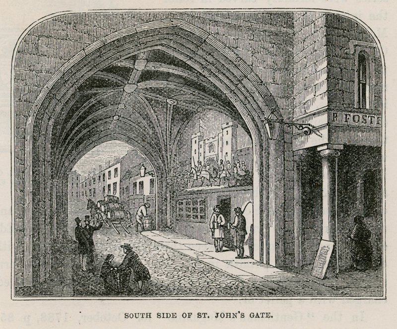 St Johns Gate, Clerkenwell alkotó: English School