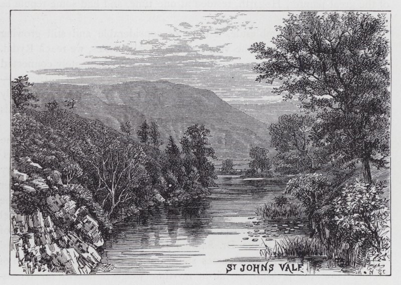 St Johns Vale (metszet) alkotó: English School
