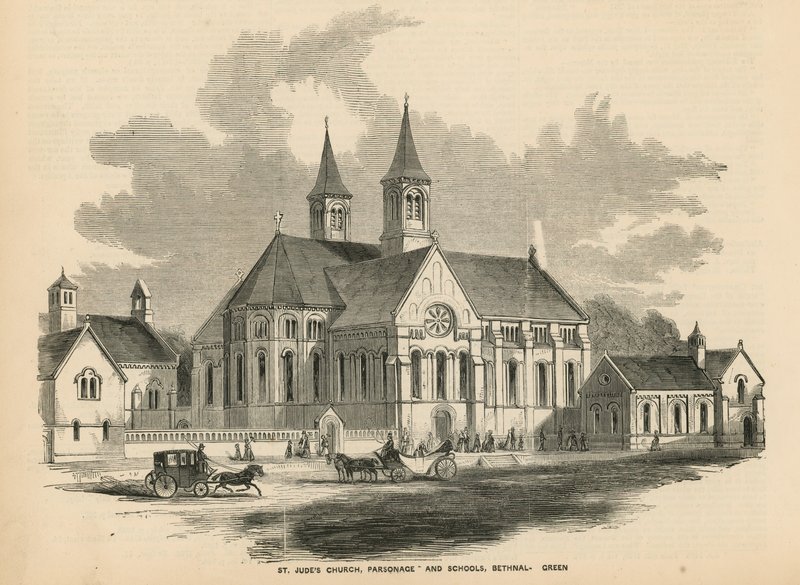 Szent Judes templom Bethnal Greenben alkotó: English School