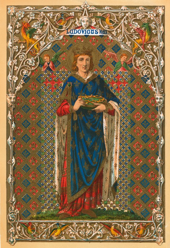 Szent Ludovicus Rex alkotó: English School