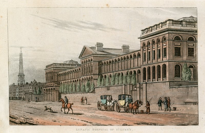 St Lukes Kórház őrülteknek, Old Street alkotó: English School